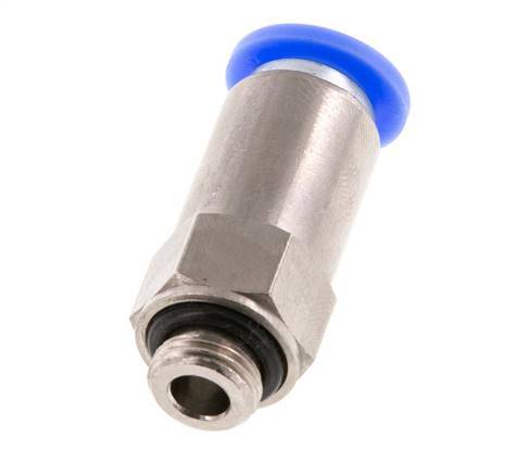 8mm & G1/8'' Regeling-Uit Vernikkeld Messing/PBT Terugslagklep Insteekkoppeling Buitendraad 0.2-10 bar