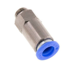 8mm & G1/8'' Regeling-Uit Vernikkeld Messing/PBT Terugslagklep Insteekkoppeling Buitendraad 0.2-10 bar