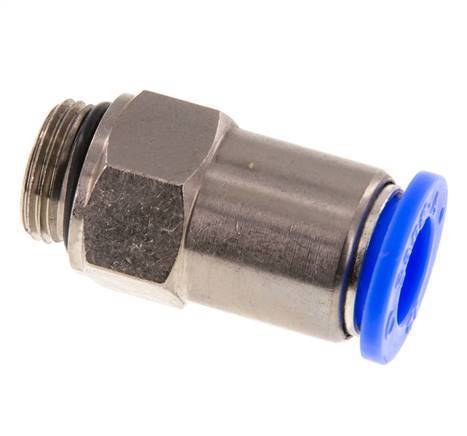 12mm & G3/8'' Zelfsluitende Insteekkoppeling Vernikkeld Messing/PBT Buitendraad 0-10 bar