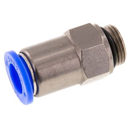 12mm & G3/8'' Zelfsluitende Insteekkoppeling Vernikkeld Messing/PBT Buitendraad 0-10 bar
