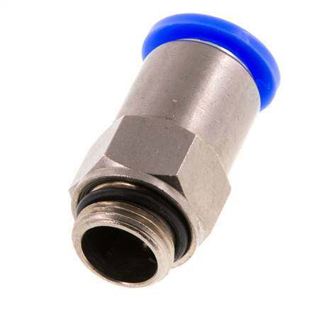12mm & G3/8'' Zelfsluitende Insteekkoppeling Vernikkeld Messing/PBT Buitendraad 0-10 bar