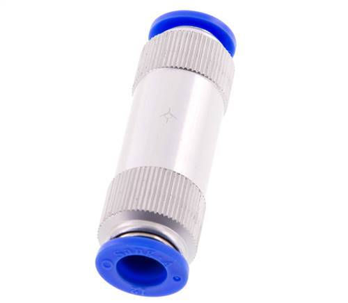 12mm Aluminium Terugslagklep Insteekkoppeling 0.2-10 bar