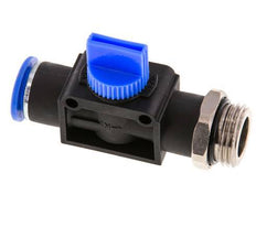 12 mm - G1/2'' Kunststof/Messing 3/2-Weg Handafsluiter Ontluchting aan Draadzijde