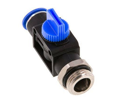 12 mm - G1/2'' Kunststof/Messing 3/2-Weg Handafsluiter Ontluchting aan Draadzijde