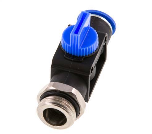 12 mm - G1/2'' Kunststof/Messing 3/2-Weg Handafsluiter Ontluchting aan Draadzijde