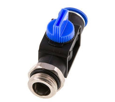 12 mm - G1/2'' Kunststof/Messing 3/2-Weg Handafsluiter Ontluchting aan Draadzijde