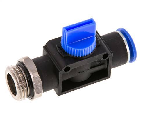 12 mm - G1/2'' Kunststof/Messing 3/2-Weg Handafsluiter Ontluchting aan Draadzijde