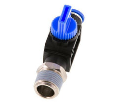 8 mm - R3/8'' Kunststof/Messing 3/2-Weg Handafsluiter Ontluchting aan Draadzijde