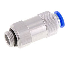 10mm & G3/8'' Regeling-Uit Aluminium Terugslagklep Insteekkoppeling Buitendraad 0.2-10 bar