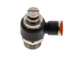 L-stuk Regelventiel 10 mm - G1/2'' Regeling-in Messing/Nylon