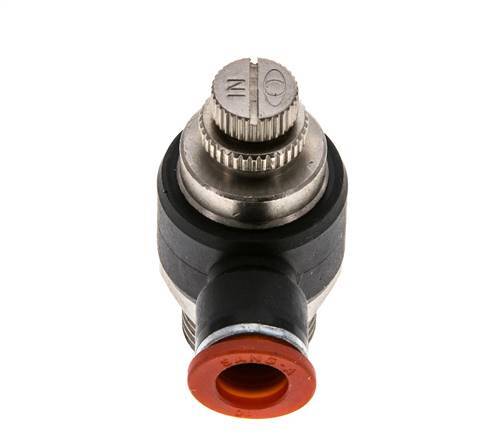 L-stuk Regelventiel 10 mm - G1/2'' Regeling-in Messing/Nylon