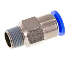12mm & R3/8'' Zelfsluitende Insteekkoppeling Vernikkeld Messing/PBT Buitendraad 0-10 bar