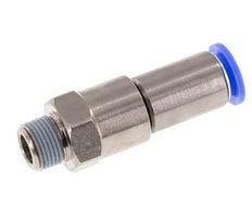 12mm & R3/8'' Hoge Snelheid Draaidoorvoer Insteek Buitendraad Vernikkeld Messing/PBT NBR