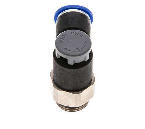 L-stuk Regelventiel 10 mm - G3/8'' Regeling-Uit Messing/Nylon Borgmoer
