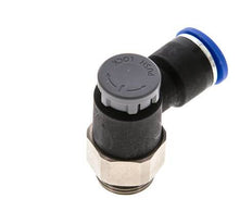 L-stuk Regelventiel 10 mm - G3/8'' Regeling-Uit Messing/Nylon Borgmoer