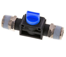 R1/2'' Kunststof/Messing 3/2-Weg Handafsluiter