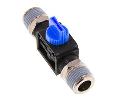 R1/2'' Kunststof/Messing 3/2-Weg Handafsluiter