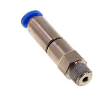 4mm & R1/8'' Hoge Snelheid Draaidoorvoer Insteek Buitendraad Vernikkeld Messing/PBT NBR