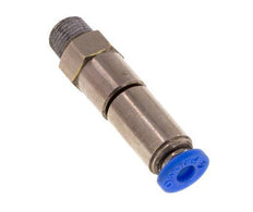 4mm & R1/8'' Hoge Snelheid Draaidoorvoer Insteek Buitendraad Vernikkeld Messing/PBT NBR