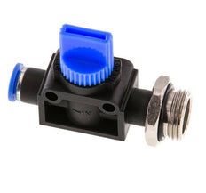 3/2-Way Shut-Off Hand Valve 6 mm - G3/8'' Plastic/Brass Tube-side venting