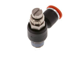 L-stuk Regelventiel 6 mm - R1/8'' Regeling-in Messing/Nylon