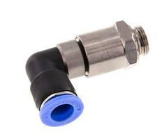 12mm & G3/8'' L-stuk Hoge Snelheid Draaidoorvoer Insteek Buitendraad Vernikkeld Messing/PBT NBR