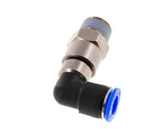 12mm & R1/2'' L-stuk Hoge Snelheid Draaidoorvoer Insteek Buitendraad Vernikkeld Messing/PBT NBR