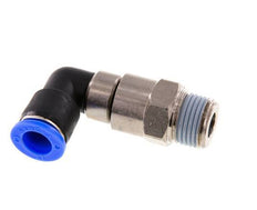 12mm & R1/2'' L-stuk Hoge Snelheid Draaidoorvoer Insteek Buitendraad Vernikkeld Messing/PBT NBR