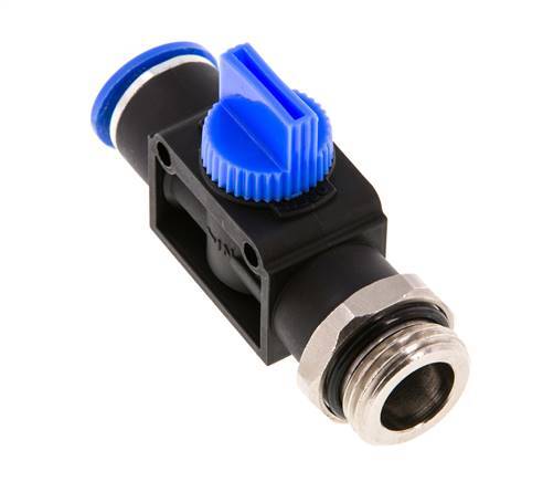 12 mm - G1/2'' Kunststof/Messing 3/2-Weg Handafsluiter Ontluchting aan Buiszijde