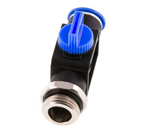 12 mm - G1/2'' Kunststof/Messing 3/2-Weg Handafsluiter Ontluchting aan Buiszijde