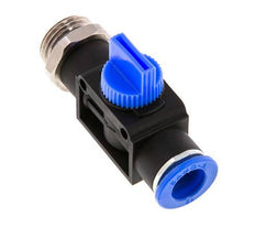 12 mm - G1/2'' Kunststof/Messing 3/2-Weg Handafsluiter Ontluchting aan Buiszijde