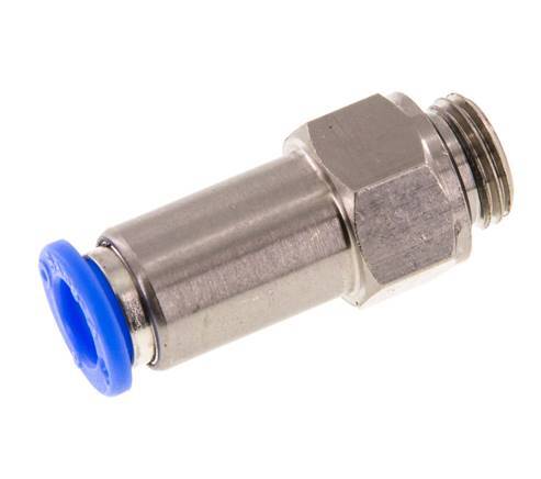Push-In Check Valve 8mm & G1/4'' Male Brass/PBT 0.2-10bar (3-145psi) Hose-Thread