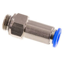 8mm & G1/4'' Regeling-In Vernikkeld Messing/PBT Terugslagklep Insteekkoppeling Buitendraad 0.2-10 bar