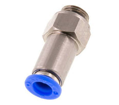 8mm & G1/4'' Regeling-In Vernikkeld Messing/PBT Terugslagklep Insteekkoppeling Buitendraad 0.2-10 bar
