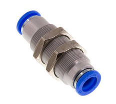 10mm Zelfsluitende Insteekkoppeling Vernikkeld Messing/PBT Schotdoorvoer 0-10 bar