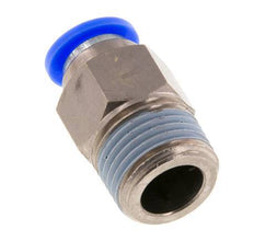 10mm & R1/2'' Zelfsluitende Insteekkoppeling Vernikkeld Messing/PBT Buitendraad 0-10 bar