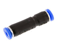 4mm Zelfsluitende Insteekkoppeling Vernikkeld Messing/PBT 0-10 bar [2 Stuks]