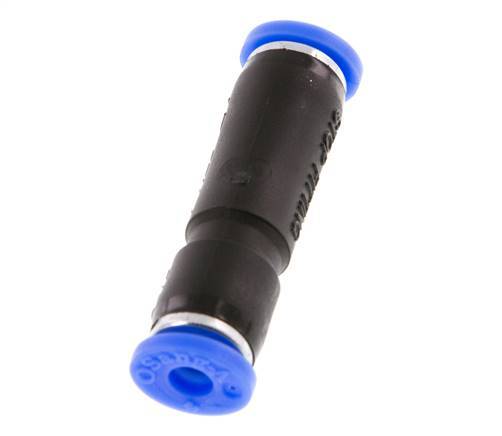 4mm Zelfsluitende Insteekkoppeling Vernikkeld Messing/PBT 0-10 bar [2 Stuks]