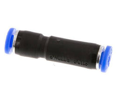 4mm Zelfsluitende Insteekkoppeling Vernikkeld Messing/PBT 0-10 bar [2 Stuks]