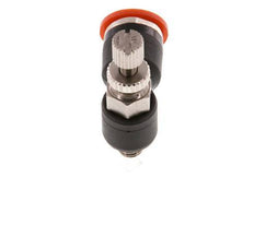 L-stuk Regelventiel 6 mm - M5 Regeling-in Messing/Nylon