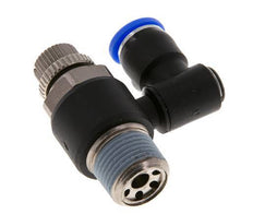 Draaibaar Regelventiel 8 mm - R3/8'' Regeling-Uit Messing/Nylon