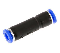 6mm Zelfsluitende Insteekkoppeling Vernikkeld Messing/PBT 0-10 bar [2 Stuks]