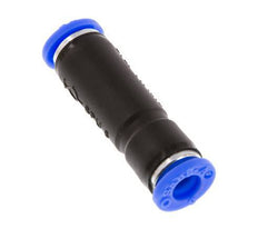 6mm Zelfsluitende Insteekkoppeling Vernikkeld Messing/PBT 0-10 bar [2 Stuks]