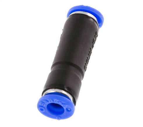 6mm Zelfsluitende Insteekkoppeling Vernikkeld Messing/PBT 0-10 bar [2 Stuks]
