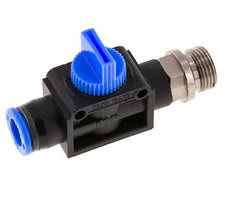 10 mm - G3/8'' Kunststof/Messing 3/2-Weg Handafsluiter Ontluchting aan Draadzijde