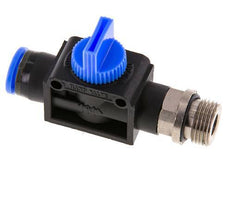 10 mm - G3/8'' Kunststof/Messing 3/2-Weg Handafsluiter Ontluchting aan Draadzijde