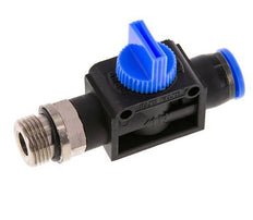 10 mm - G3/8'' Kunststof/Messing 3/2-Weg Handafsluiter Ontluchting aan Draadzijde