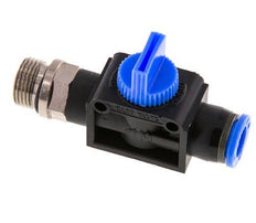 10 mm - G3/8'' Kunststof/Messing 3/2-Weg Handafsluiter Ontluchting aan Draadzijde