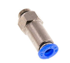 6mm & G1/8'' Regeling-Uit Vernikkeld Messing/PBT Terugslagklep Insteekkoppeling Buitendraad 0.2-10 bar