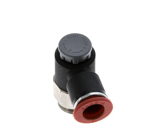 L-stuk Regelventiel 12 mm - G1/2'' Regeling-in Messing/Nylon Borgmoer